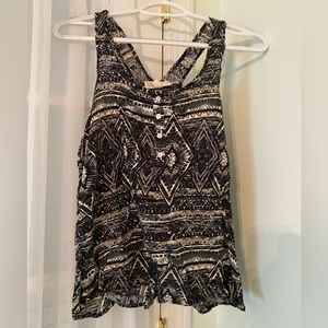 Patterned tank top